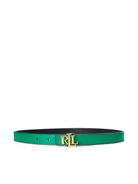 Lauren Ralph Lauren Lauren Ralph Lauren Pasek Damski Rev Lrl 20 412883715004 Zielony