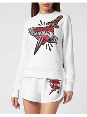 PHILIPP PLEIN PHILIPP PLEIN Felpa 23869 Bianco Regular Fit