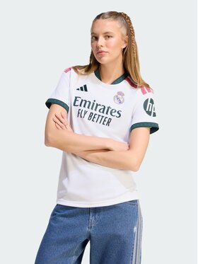 adidas adidas Koszulka techniczna 169964 Biały Regular Fit