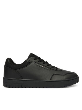 Tommy Hilfiger Tommy Hilfiger Сникърси Th Basket Core Lite Lth FM0FM05713 Черен