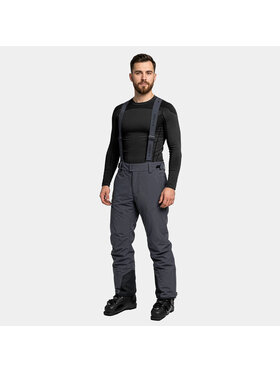 Alpinus Alpinus Spodnie narciarskie Turgen Czarny Regular Fit