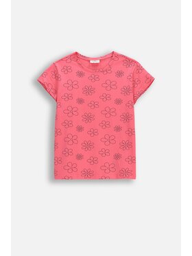Coccodrillo Coccodrillo T-Shirt WC6143218VGA-007 Różowy Regular Fit