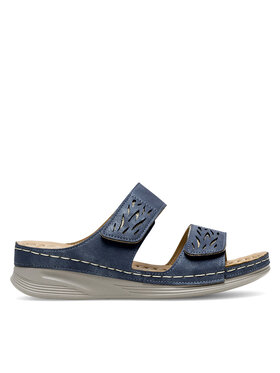 Clara Barson Clara Barson Pantoletten WYL05010-11 Blau