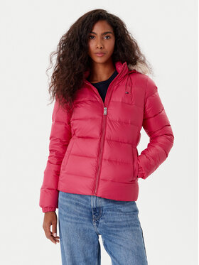 Tommy Jeans Tommy Jeans Geacă din puf Basic DW0DW18312 Roșu Slim Fit