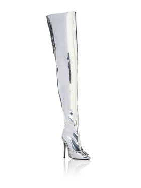PHILIPP PLEIN PHILIPP PLEIN Čižmy 28548 Strieborná