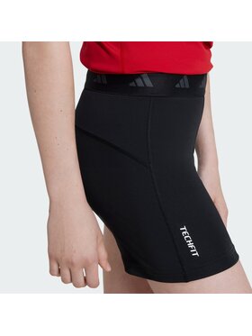adidas adidas Szorty sportowe TECHFIT Czarny Fitted Fit