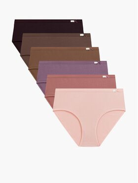 Atlantic Atlantic Figi klasyczne flat elastic Brązowy