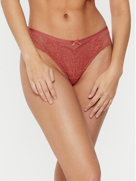 Hunkemöller Hunkemöller Stringové nohavičky Arabella 206330 Červená