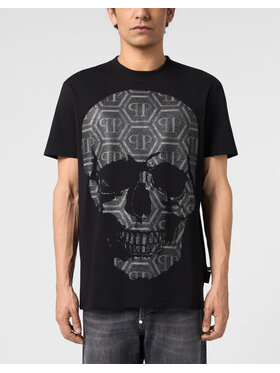 PHILIPP PLEIN PHILIPP PLEIN T-shirt 31298 Nero Regular Fit
