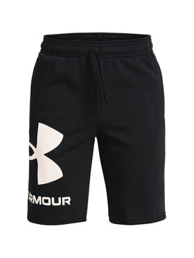 Under Armour Under Armour Sportske kratke hlače UA RIVAL FLEECE LOGO SHORTS 1359065 Crna Regular Fit