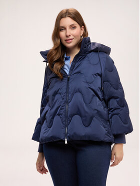 Fiorella Rubino Fiorella Rubino Giubbotto piumino F080T001618N034 Blu Regular Fit