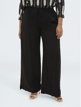 Fiorella Rubino Fiorella Rubino Pantaloni di tessuto P040L002396N0Z3 Nero Regular Fit