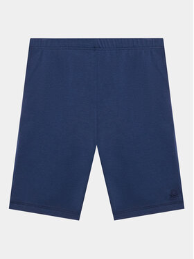 United Colors Of Benetton United Colors Of Benetton Колоездачни шорти 3MT1C901D Тъмносин Slim Fit