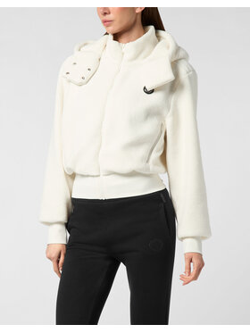 Plein Sport Plein Sport Mikina 10209 Biela Regular Fit
