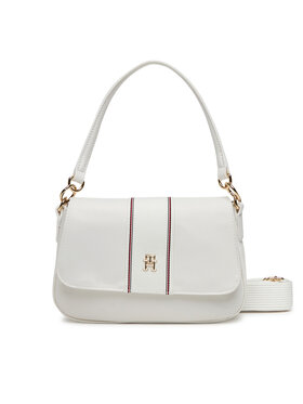 Tommy Hilfiger Tommy Hilfiger Borsetta Poppy Conv. Crossover Corp AW0AW17168 Bianco