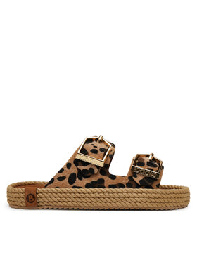 Bohonomad Bohonomad Espadrilky Sydney SYD.12-LEO Hnědá