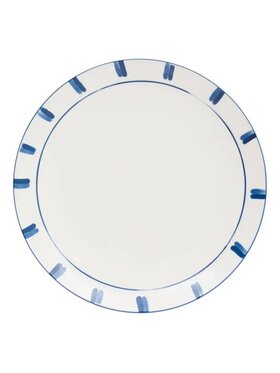MIAhome MIAhome Komplet talerzy 6 szt. porcelanowych obiadowych Oceania 27 cm Biały