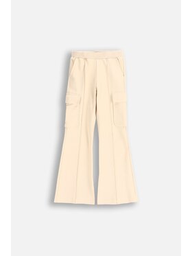 Coccodrillo Coccodrillo Spodnie dresowe WC5120102NGJ-003 Écru Regular Fit