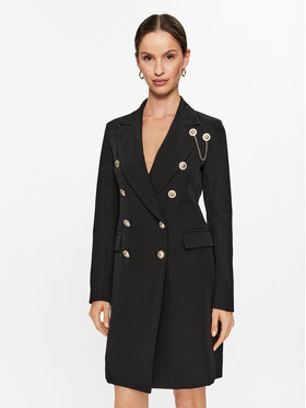 Maryley Maryley Rochie cocktail 23IB300/41BK Negru Regular Fit