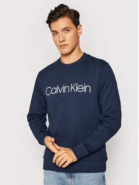 Calvin Klein Calvin Klein Bluza Logo Sweatshirt K10K104059 Granatowy Regular Fit
