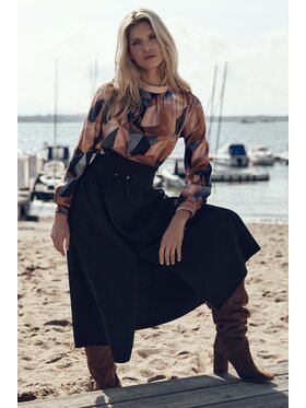 FIGL FIGLFIGL Gonna M722 Nero Regular Fit