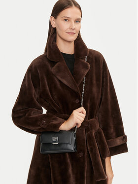 Calvin Klein Calvin Klein Дамска чанта Ck Plaque Sm Crossbody W/Chain K60K612785 Черен