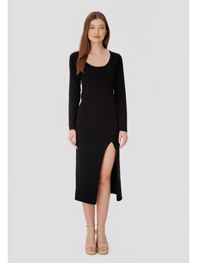 LAURELLA LAURELLA Sukienka codzienna LAURELLA 4UL029299 Czarny Regular Fit