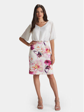 Swing Swing Rochie cocktail 5AG16100 Colorat Slim Fit