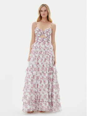 Hey Kyla Hey Kyla Abendkleid 5AH016HK Bunt Regular Fit