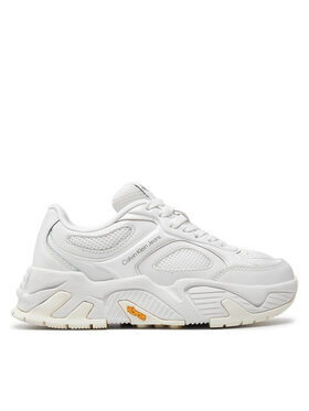 Calvin Klein Jeans Calvin Klein Jeans Sneakers Chunky Runner Vibram Mix In Met YW0YW01427 Bianco