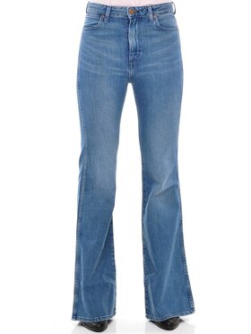 Wrangler Wrangler Jeansy FLARE Niebieski Loose Fit