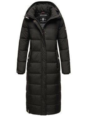 Navahoo Navahoo Kurtka zimowa Isalie Czarny Casual Fit