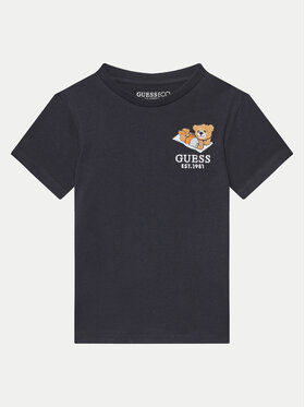 Guess Guess Tricou N5GI08 K8HM4 Albastru Regular Fit