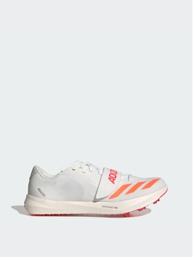 adidas adidas Kolce do biegania Adizero TJ/PV Track and Field Biały