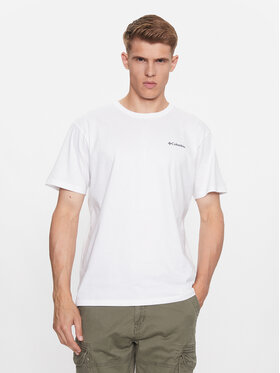 Columbia Columbia T-Shirt North Cascades™ Short Sleeve Tee Biały Regular Fit