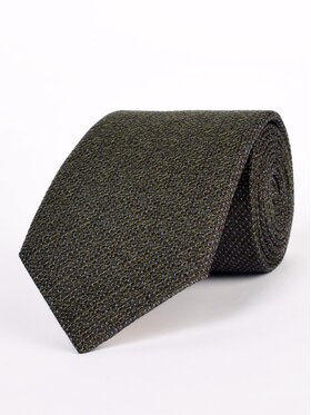 ELSNER ELSNER Krawat Z JEDWABNEGO ŻAKARDU A1896 Zielony