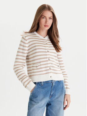 JOOP! JOOP! Kardigán 58 253KN58Kola 30047636 Bézs Loose Fit