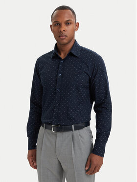 BOSS BOSS Риза Relegant_6_M 50565600 Тъмносин Regular Fit