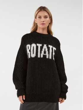 ROTATE ROTATE Sweater Trui 112075100 Fekete Oversize