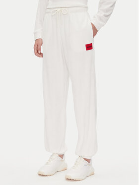HUGO HUGO Jogginghose Neve_Pants 50531692 Écru Relaxed Fit