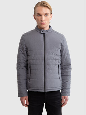 BIG STAR BIG STAR Kurtka zimowa JONOTO Szary Basic Fit