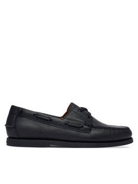 Polo Ralph Lauren Polo Ralph Lauren Mokasini Merton Boat Cs Bts 803P07643001 Črna