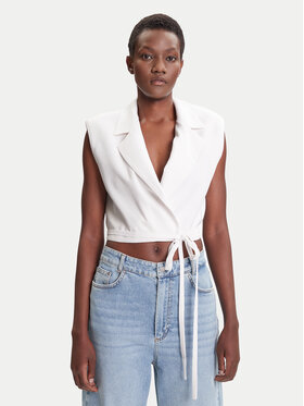ACCESS FASHION ACCESS FASHION Prsluk 53-1028-195 Bijela Slim Fit