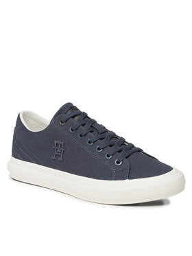 Tommy Hilfiger Tommy Hilfiger Scarpe sportive Th Vi Vulc Street Low Veg Dyes FM0FM04688 Blu scuro