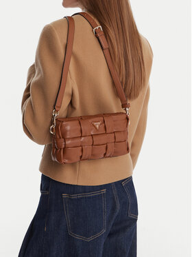 Guess Guess Дамска чанта Marion Mini HWWG80 72720 Кафяв