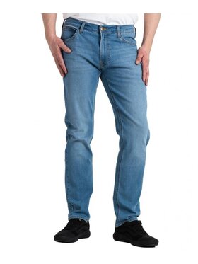 Lee Lee Jeansy DAREN ZIP FLY Niebieski Straight Fit