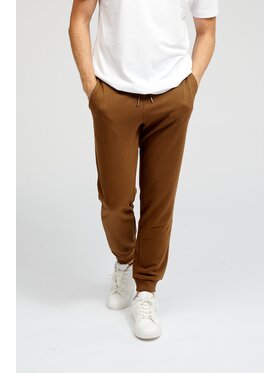 TeeShoppen TeeShoppen Joggery 'Basic Collection' Brązowy Regular Fit