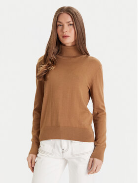 Calvin Klein Calvin Klein Поло LV044D371G Кафяв Regular Fit