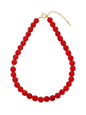 Alicja&Maria Jewellery Alicja&Maria Jewellery Naszyjnik Carris Czerwony