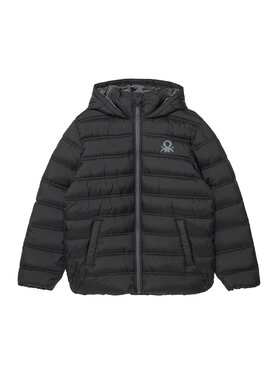 United Colors Of Benetton United Colors Of Benetton Giubbotto invernale 2WU0CN016 Nero Regular Fit